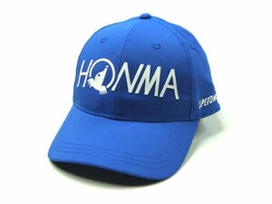 HONMA ホンマ ゴルフ キャップ #1 ブルー フリーサイズ 男女兼用 帽子 【新品未使用品】 ◆アウトレット◆