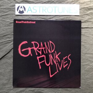 傷なし美盤 1981年 米国オリジナルリリース盤 グランド・ファンク・レイルロード Grand Funk Railroad LPレコード Grand Funk Lives