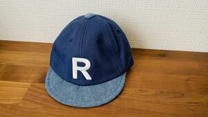 サイズ44cm キャップ 帽子 CAP ベースボールキャップ ベースボール 子供用 キッズ Rロゴ キューピー 西松屋 アカチャンホンポ