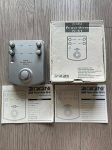 ZOOM POWER DRIVE PD-01 中古