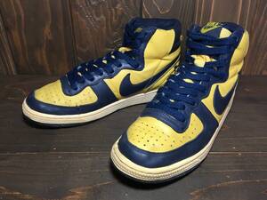 ★NIKE ナイキ TERMINATOR ターミネーター VNTG 紺×黄 2008年製27.0cm Used 検 スニーカーVNTG DUNK ダンク AJ1 ジョーダン