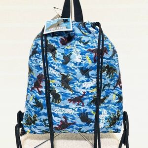 新品　定価1,408円　恐竜　キルト ナップサック　バッグ　キッズ