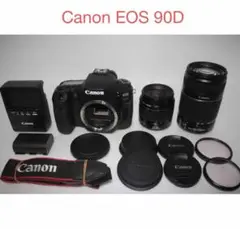 手ぶれ補正付き/Canon EOS 90D標準&望遠ダブルレンズセット