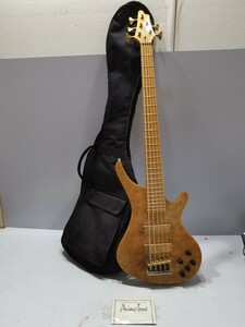 希少 中古 BOSSA OB-5 5弦ベース 綺麗 ケース付