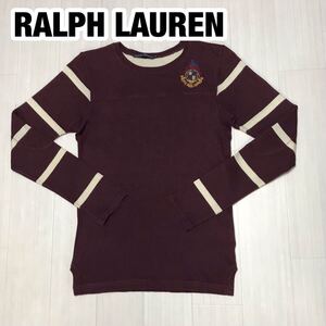 RALPH LAUREN ラルフローレン 長袖セーター レディース M ボルドー