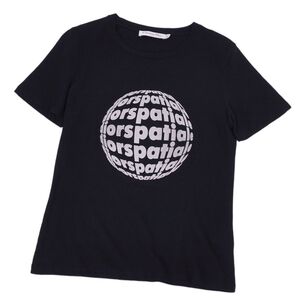 美品 クリスチャンディオール Christian Dior Tシャツ カットソー 20SS 半袖 diorspatiale リフレクティブプリント XS cf04dl-rm05f09864