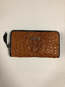 Bill Wall Leather ビルウォールレザー BWL ウォレット カイマン アリゲーター ブラウン 新品 在庫有ります。すぐに納品できます！