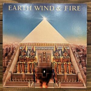 EARTH, WIND & FIRE / ALL ’N ALL (LP) アース・ウィンド・アンド・ファイアー　太陽神　FOR MILITARY SALE ONLY 刻印　米軍　JC 34905