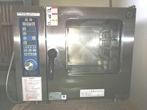 ニチワ 19年製コンベクションオーブン ASCO-5230RL-LTSP 三相200V 幅745x奥行560 厨房　USED品