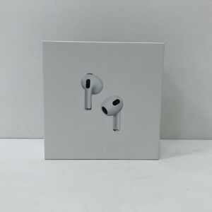 07w5112★1円~【動作確認済み】Apple AirPods 第3世代 MME73J/A アップル イヤフォン Bluetooth エアーポッズ 中古品