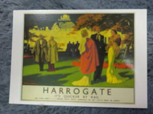 Harrogate 絵葉書 ナショナルレールウェイミュージアムヨーク イギリス