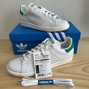 新品！adidas アディダス STAN SMITH スタンスミス 80s 26.5cm US 8 1/2 白/緑 ホワイト/グリーン