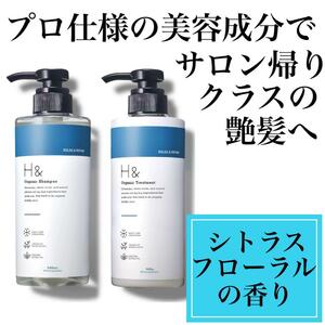 即納★H& アッシュアンド シャンプー トリートメント 美容室専売品 アミノ酸