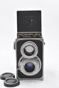 RICOH リコー RICOHFLEX Model Vll ニューダイヤ 二眼レフカメラ (t5838)