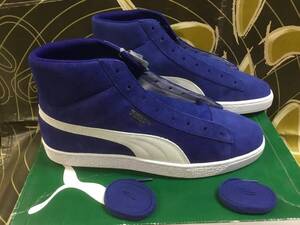 プーマ スウェード ミッド XXI 青系 28cm 未使用 PUMA 380205 04