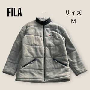 【FILA】フィラ （M）フリースジャケット 中綿 防寒