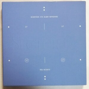 中古CD SEVENTEEN『 SECTOR 17 4th Album Repackage 』紙パック仕様 / フォトブックとリリックブックのみ 他の付属品はありません