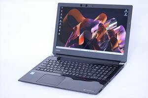 【1円～】Windows11 Corei7 東芝 dynabook T75/GB i7-8550U RAM8GB SSD500GB 15.6インチFHD ブルーレイ バッテリー良好