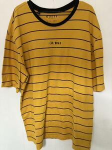 古着 GUESS ゲス ボーダーTシャツ オーバーサイズ ストリート