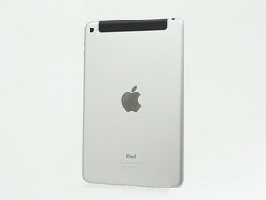 ◇ジャンク【au/Apple】iPad mini 4 Wi-Fi+Cellular 16GB SIMロック解除済 MK6Y2J/A タブレット スペースグレイ