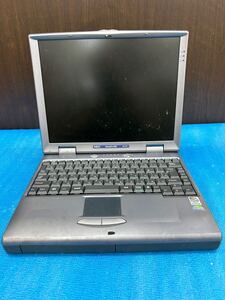 8-1-21-12 NEC VersaPro NX VA23CWXがB33 Windows 98 ノートPC 本体のみ、電源ケーブルないため、動作未確認