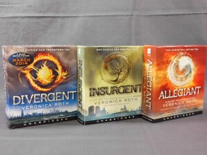 0F1A12　[CD]　ヴェロニカ・ロス原作　朗読CD　3巻セット　輸入盤　DIVERGENT/INSURGENT/ALLEGIANT