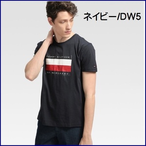 ボックスロゴ Tシャツ　ネイビー　サイズM　TOMMY HILFIGER