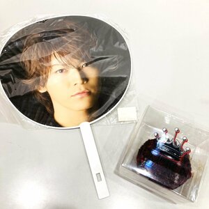 【76】1円～ 未使用 長期保管 ジャニーズ KAT-TUN LIVE グッズ 亀梨和也 コンサート グッズ うちわ キーホルダー 2010 人気