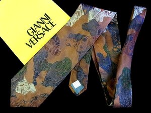 ♪今週の特売980円～♪3607♪良品【GIANNI VERSACE】ヴェルサーチ【デザイン 柄】ネクタイ♪