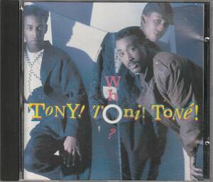 中古CD■R&B/SOUL■TONY TONI TONE／Who／1988年■トニー・トニー・トニー, ラファエル・サディーク, Raphael Saadiq, Dwayne Wiggins