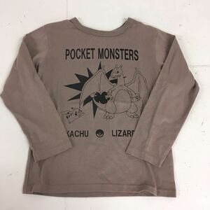 送料無料★ポケットモンスター　ポケモン★長袖Tシャツ ロンT トップス★キッズ　子供　130 男の子#60808sNj38