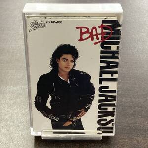 054M マイケル・ジャクソン バッド BAD カセットテープ / michael jackson Cassette Tape