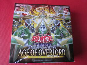 未開封 遊戯王 エイジ オブ オーバーロード AGE OF OVERLORD 1BOX シュリンク付き