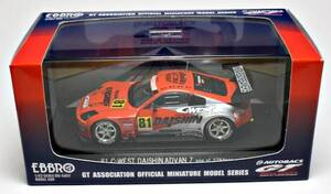 EBBRO エブロ 1/43 JGTC 2004 C-WEST DAISHIN ADVAN Z(43601)