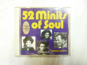 CDアルバム オムニバス[ 52 Minits of Soul ]Capitol and Liberty Soul Classics 18曲 送料無料