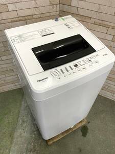 大阪送料無料★3か月保障付き★洗濯機★2019年★ハイセンス★4.5kg★HW-E4502★S-504