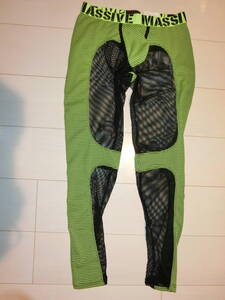 アンドリュークリスチャン MASSIVE Anaconda Mesh Legging ロングスパッツ