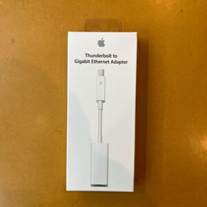 Apple Thunderbolt to Gigabit Ethernet Adapter 未開封