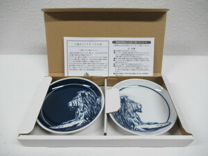 ◆1.三越オリジナル ペア小皿/未使用品