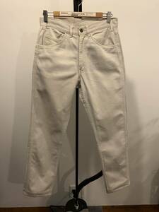 60s70sビンテージ 518 カツラギ　白タグビックE オリジナルスタプレ　IVY リーバイス パンツ levis