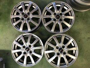 Fong ファング　14インチ　アルミホイール 4本セット　14×5 1/2J 