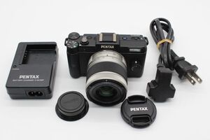 ■極上品■ PENTAX ミラーレス一眼 Q 02ズームレンズキット ブラック