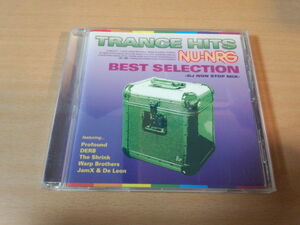 CD「TRANCE HITS NU-NRG BEST SELECTIONトランス・ヒッツ」●