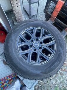 PREMIX DUNLOP ダンロップ　WINTER MAXX ランクル　プラド 265/65R17 スタッドレス　タイヤ　ホイール　４本　セット