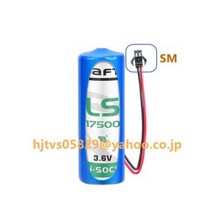 新品 SAFT LS17500 3.6V リチウム電池 交換用リチウム電池 塩化チオニル バッテリ LS17500 3600mAh 非充電式 バッテリー SM 黒プラグ