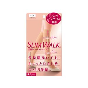 【SMサイズ】美脚ショートストッキング スリムウォーク ひざ丈 着圧 ソックス 美脚 ピップ むくみ