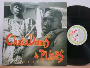 LP★CHAKA DEMUS ＆ PLIERS / TEASE ME(SLY AND ROBBIE/REGGAE/DANCEHALL/FUNKADELIC[ONE NATION UNDER A GROOVE]カバー/93年稀少アナログ)