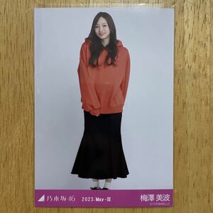 乃木坂46 梅澤美波 ビビットパーカー 生写真 ヒキ 1枚 検) web 限定 齋藤飛鳥 卒業コンサート 月別 2023.May-Ⅲ