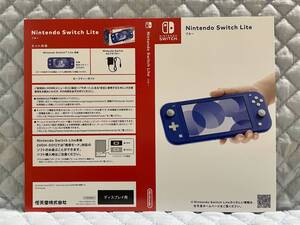 【非売品 店頭ディスプレイ用ダミージャケットのみ】Nintendo Switch Lite【未使用品】ニンテンドー スイッチ ライト 任天堂 ブルー