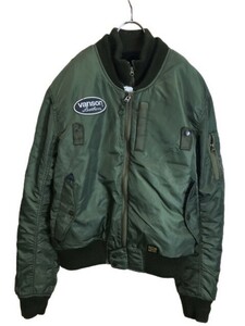 VANSON バンソン MA-1 ナイロンJKT　フライトジャケット　VS527-W1401W カーキ XXL 44823065